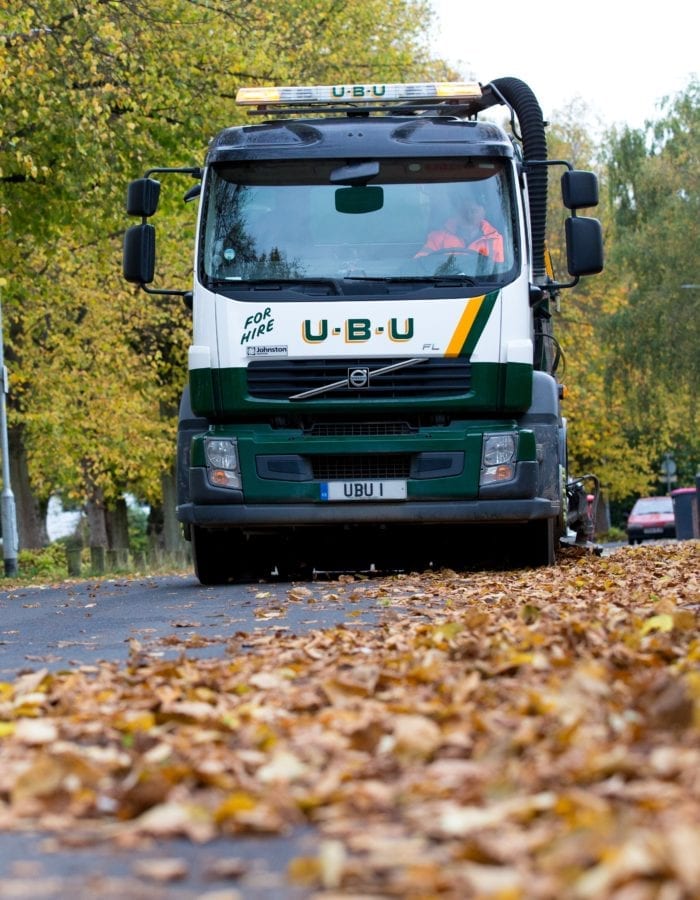 UBU Sweeper leaves